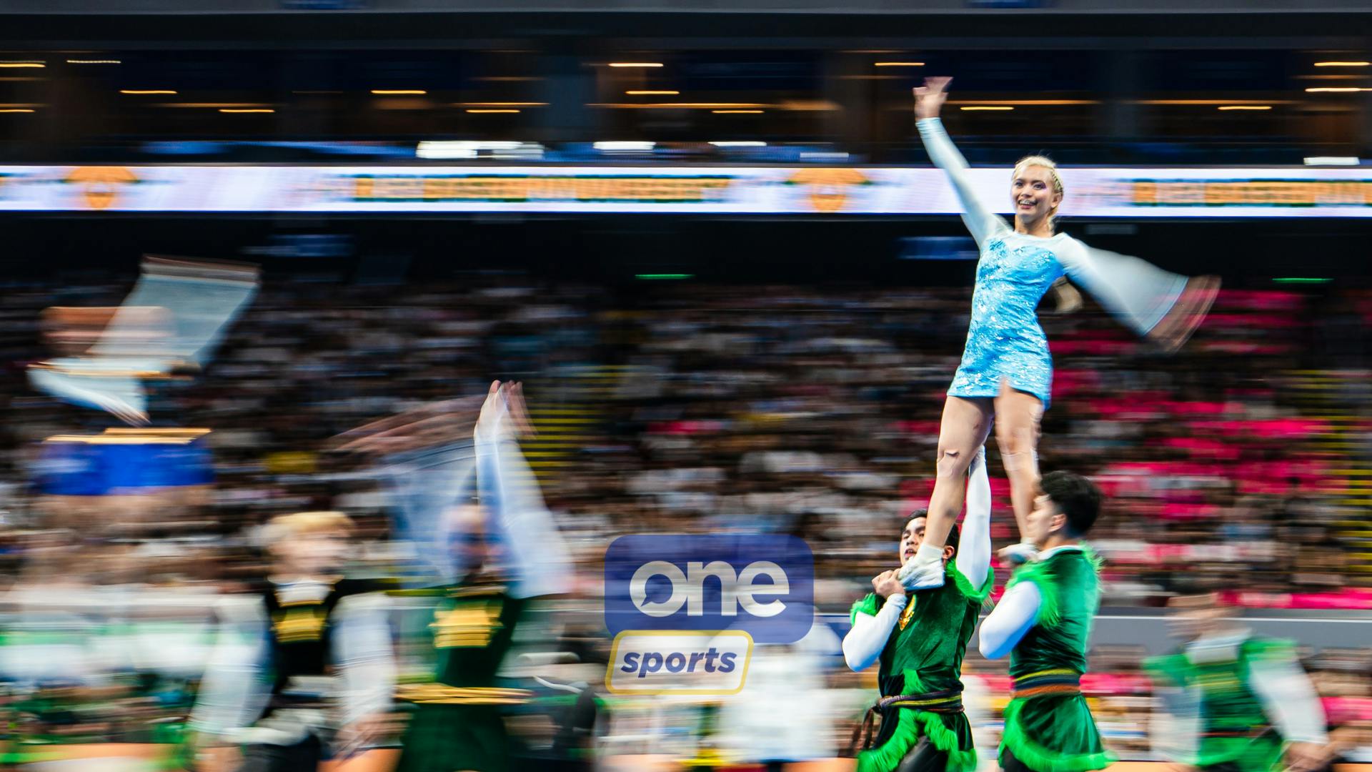 In Photos: Champion FEU Cheering Squad have no plans of letting UAAP CDC title go